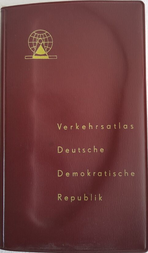 Verkehrsatlas DDR  H.Haack